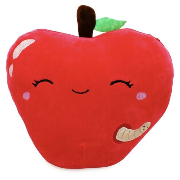 Squishmallow Ressie the Apple "Back to School" 8 Inches Plush Kellytoy Red - Picture 1 of 3